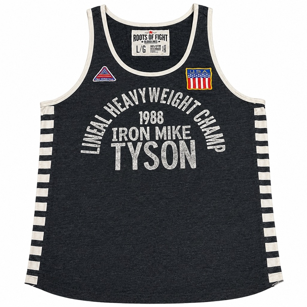 Vintage Dead Stock Roots of Fight “Iron Mike Tyson” Tank Top